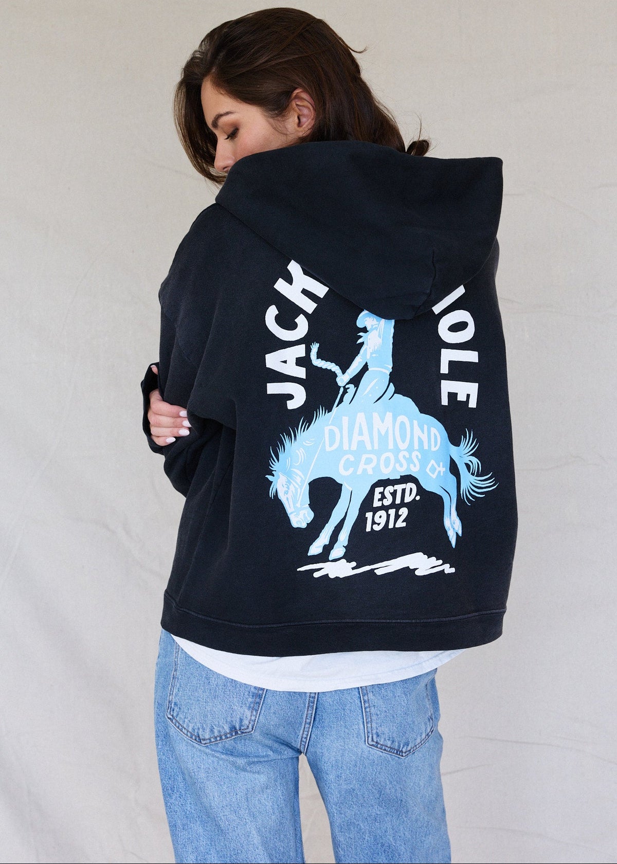 Black - Maverick | Sun Faded Zip Hoodies