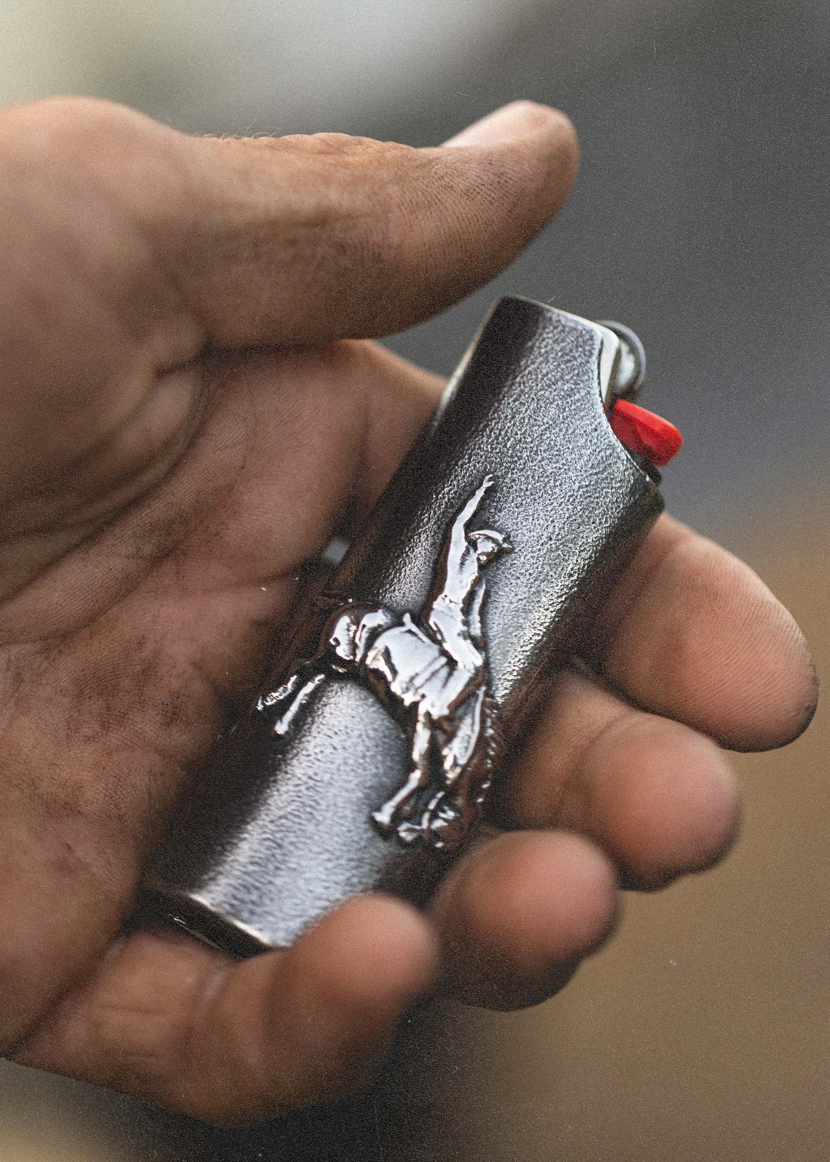 Diamond Cross Lighter Cover