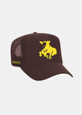 Brown & Yellow | Kids Trucker Hat