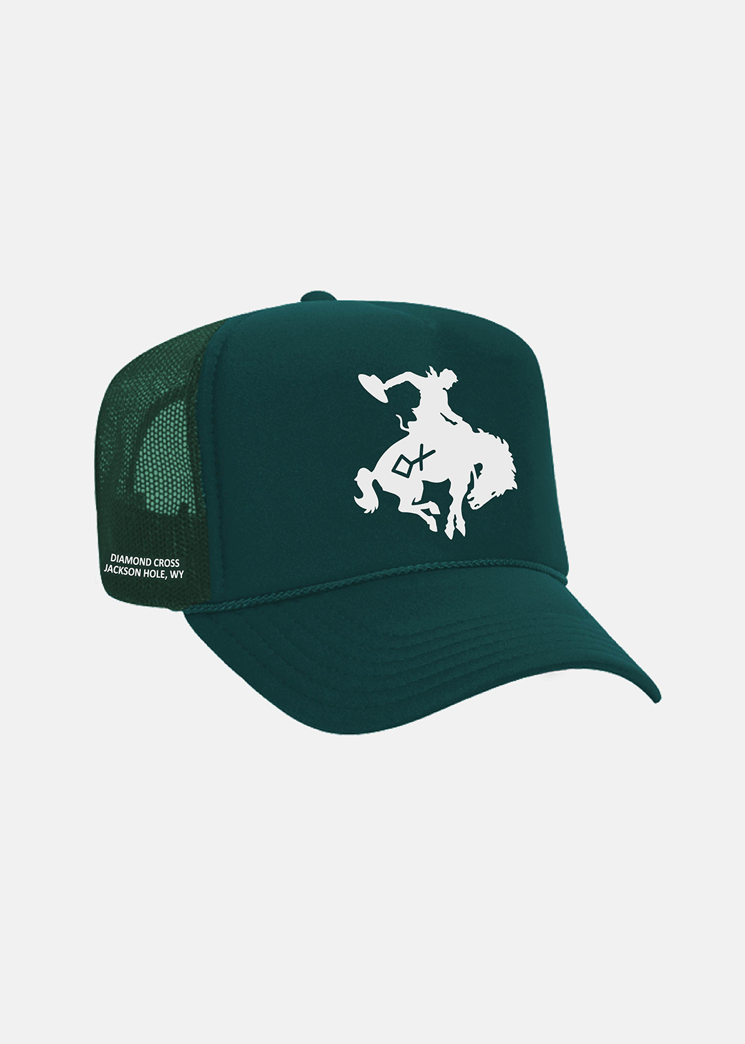 Green & White | Kids Trucker Hat