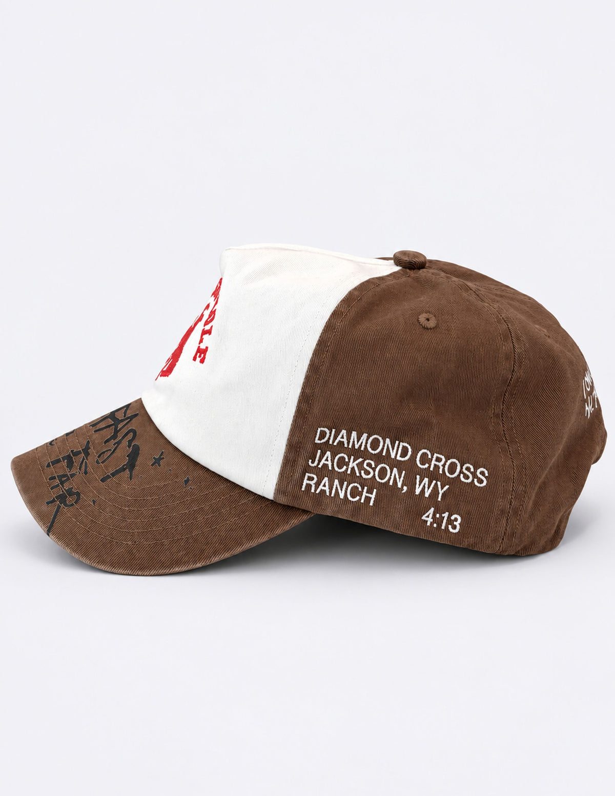 Jackson Brown + White | Winter 27 Range Caps
