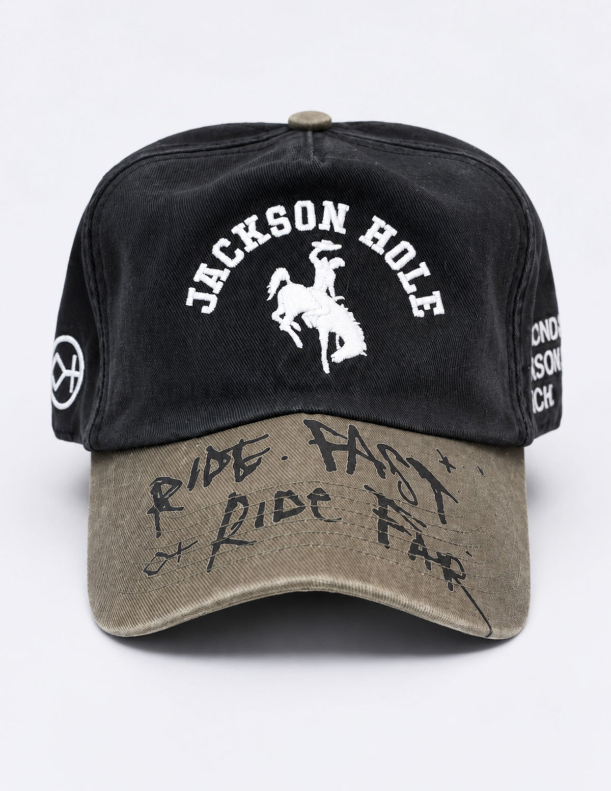 Jackson Black + Tan Brim | Winter 27 Range Caps