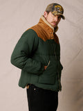 Timber Green Puffer Jacket | The Icon Puffer