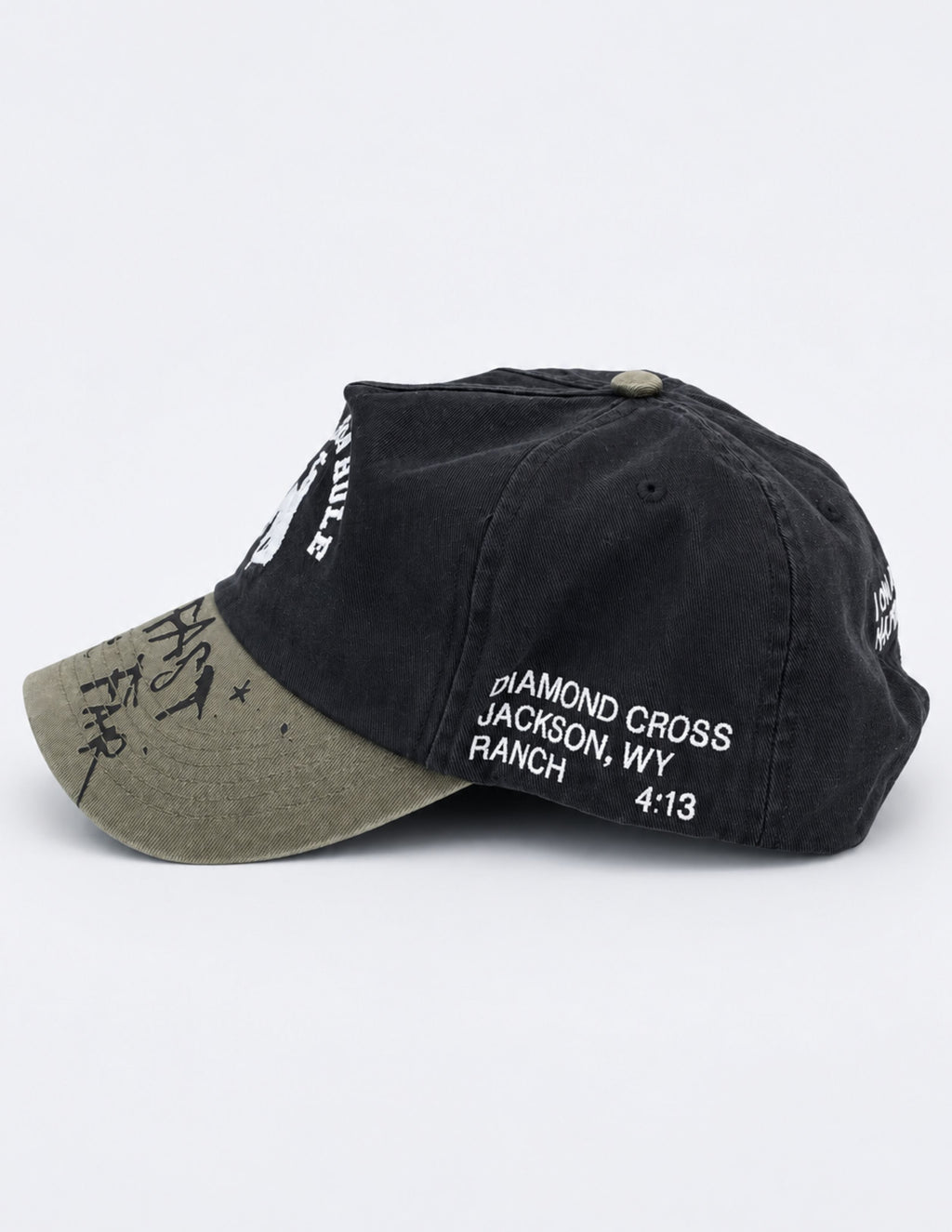 Jackson Black + Tan Brim | Winter 27 Range Caps