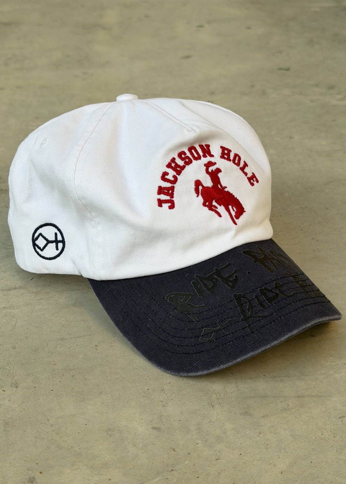 White Body & Blue Brim | Range Cap