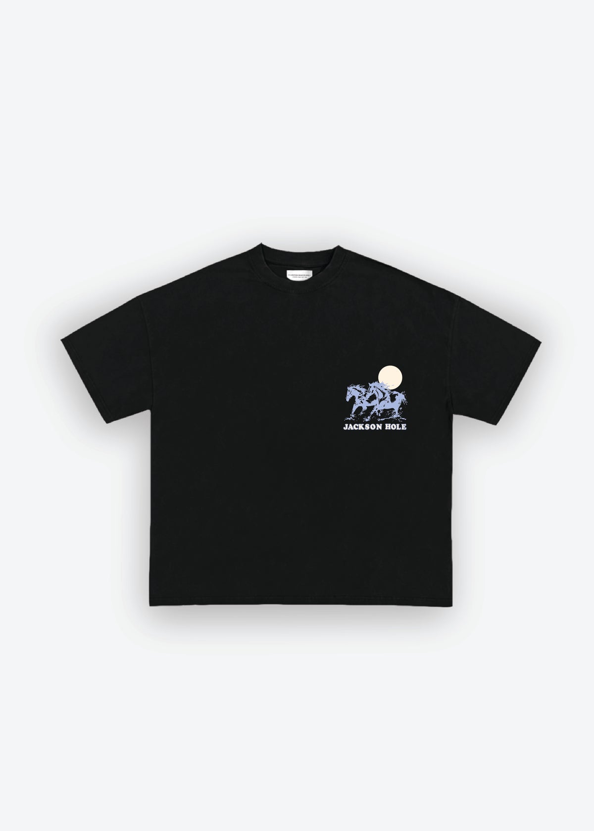 Dark Black | Diamond cross ranch Jackson Wild t-shirt