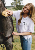 White Unisex Polo | Jackson Hole Preppy Polo