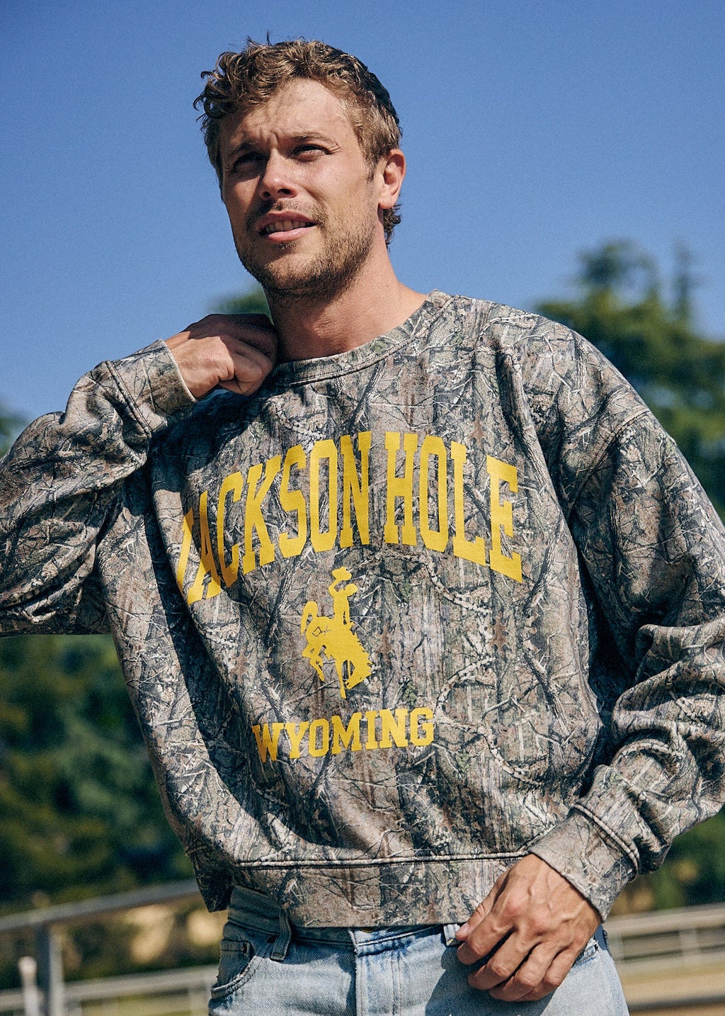 Sage Brush Camo | Classic Crewneck
