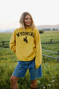 Yellow WYOMING Hoodie | Jackson Hole Hoodies