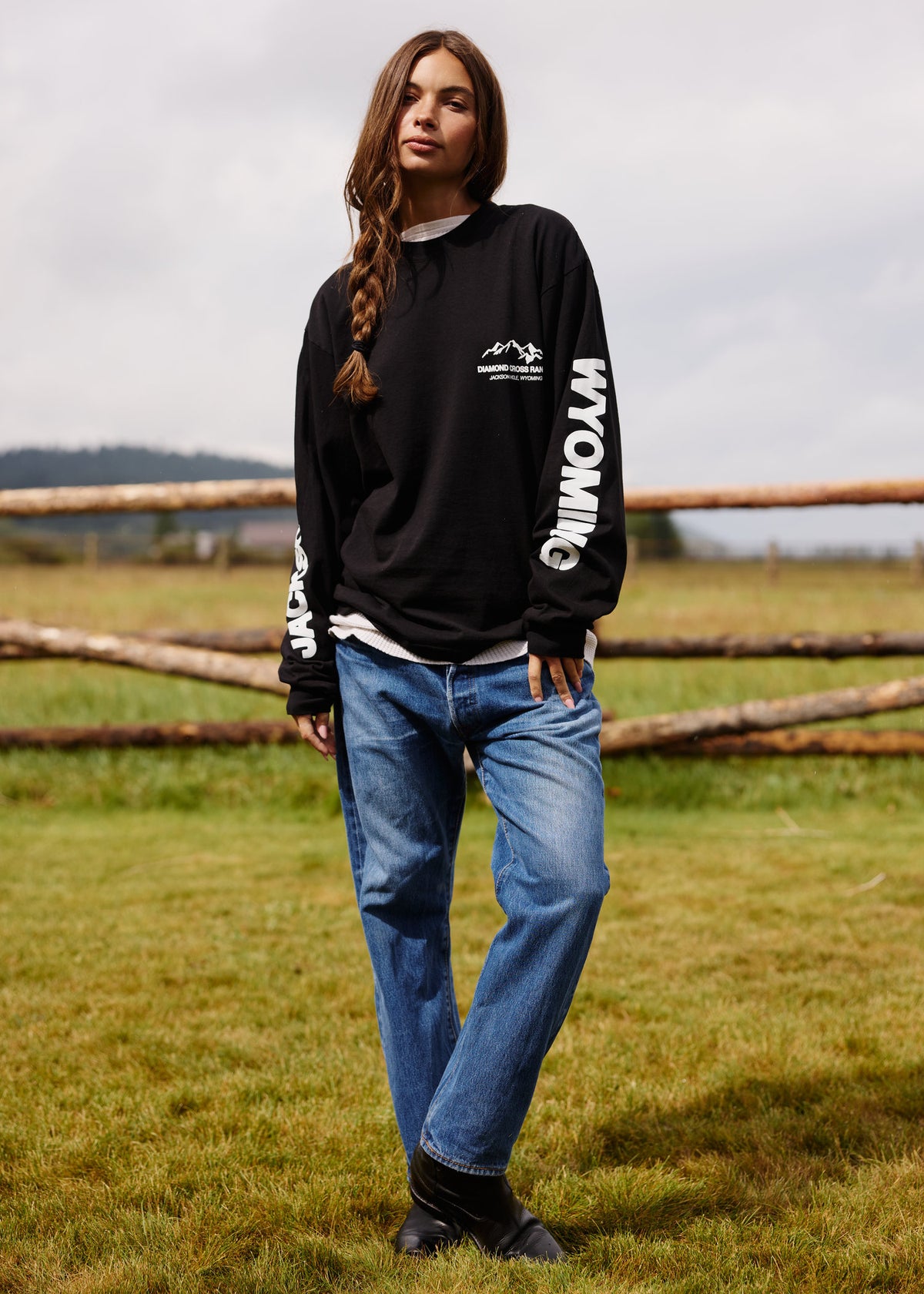 Black | Diamond Cross Ranch Trailblazer Longsleeve