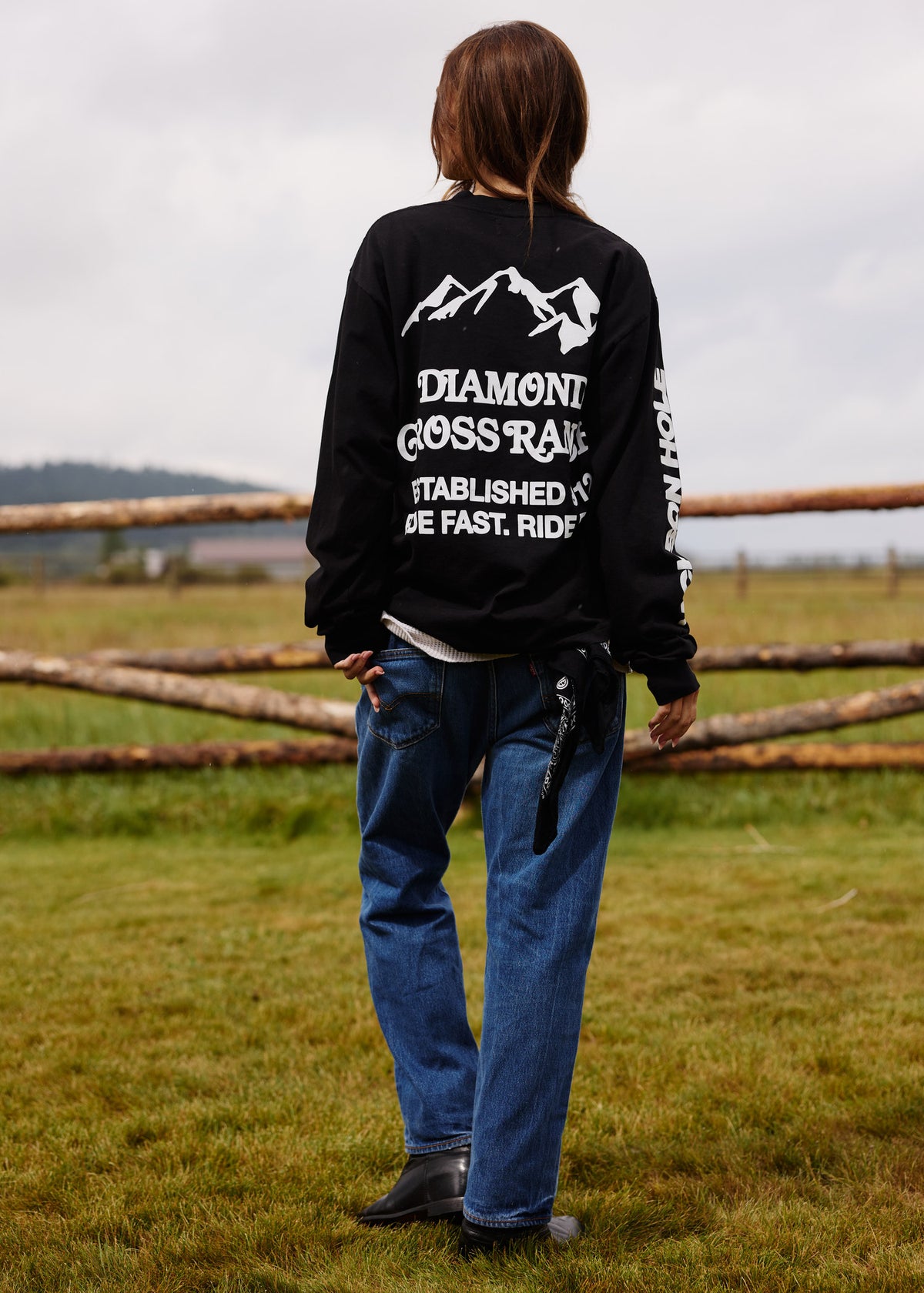 Black | Diamond Cross Ranch Trailblazer Longsleeve