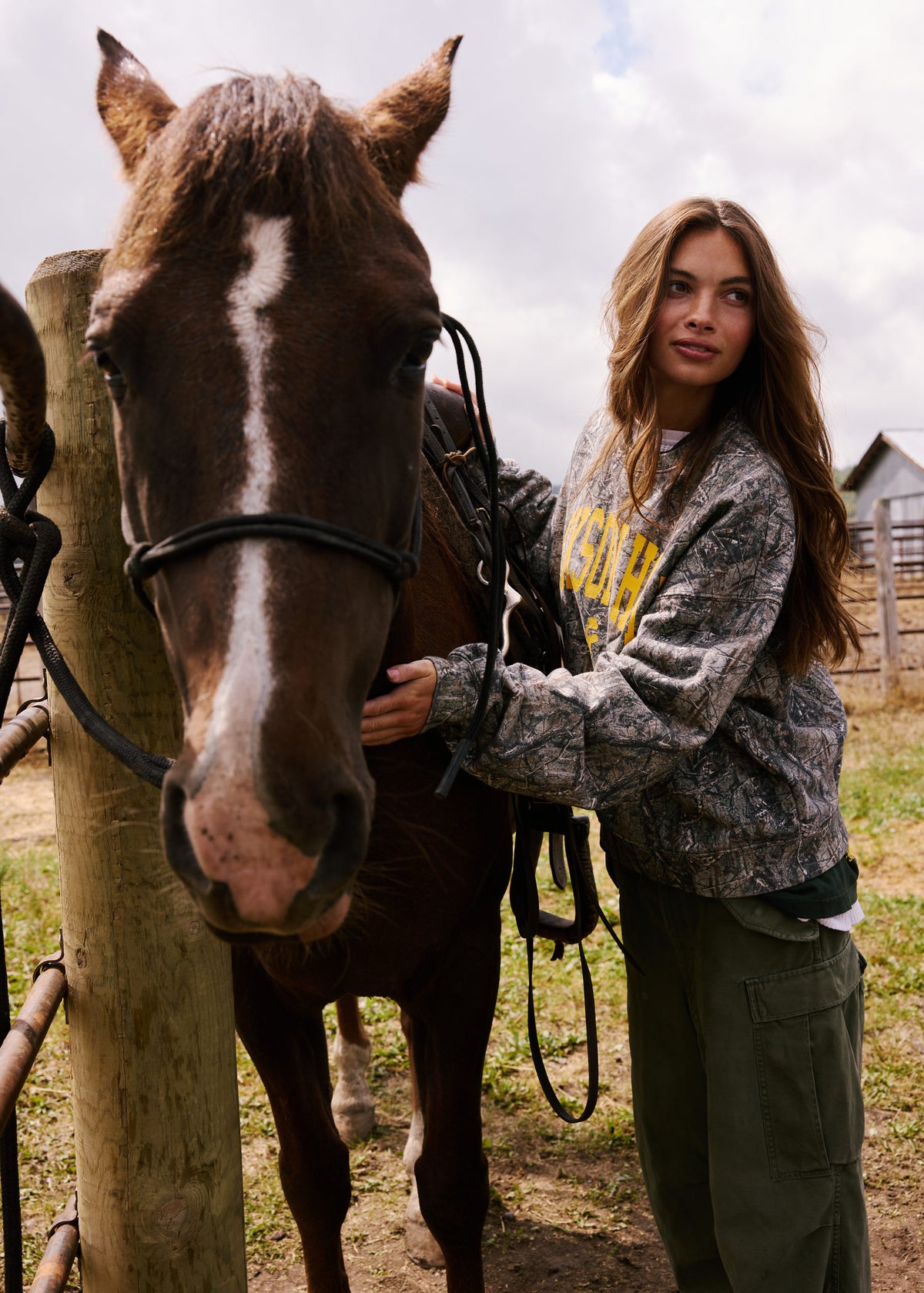 Sage Brush Camo | Classic Crewneck