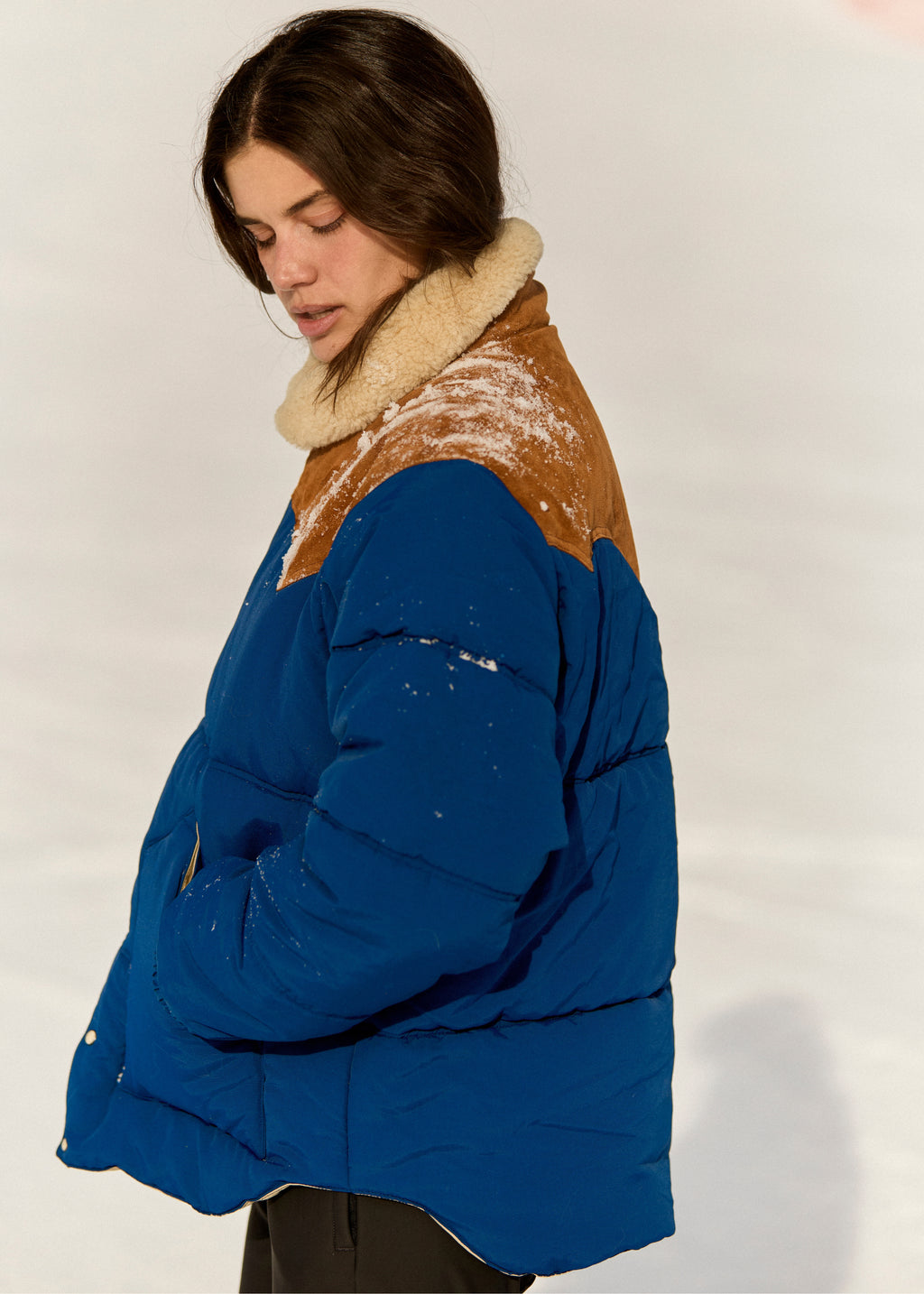 Teton Blue Puffer Jacket | The Icon Puffer
