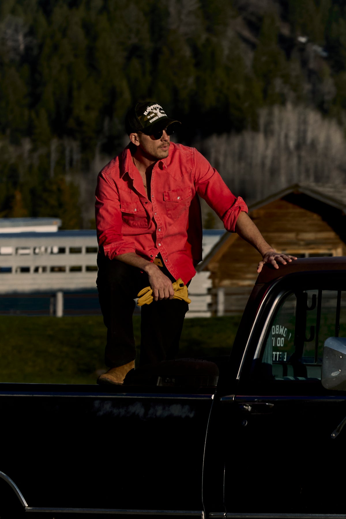 Sun Faded Red | Sun Faded Cowboy Shirts