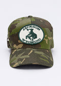 Classic Camo + Green Patch | Diamond Cross Ranch Camo Patch Hat