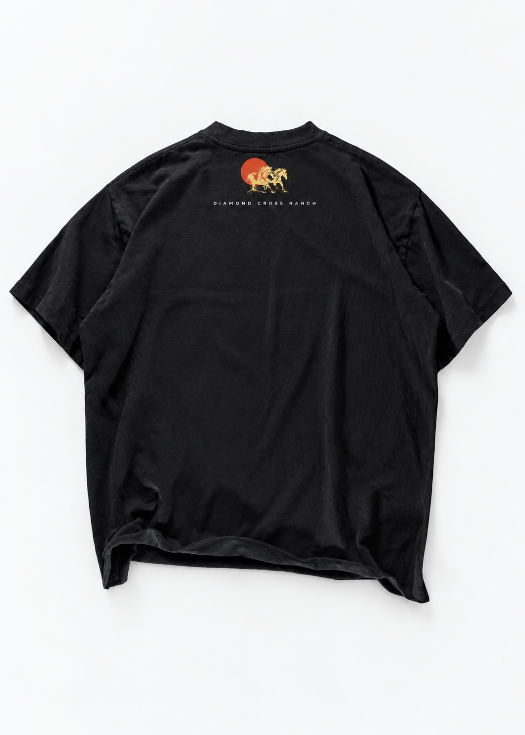 Black | Diamond Cross Crest Tshirt Unisex