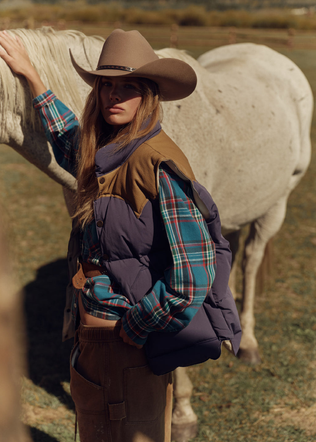 Blue Puffer Vest (PREORDER) | The Icon Puffer