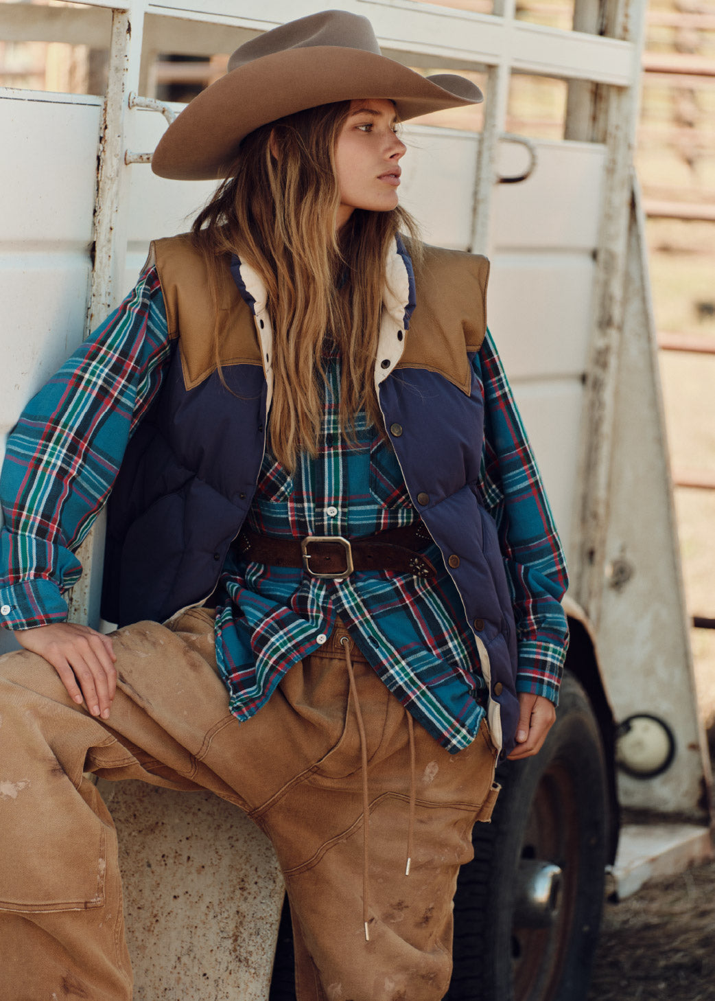Blue Puffer Vest (PREORDER) | The Icon Puffer