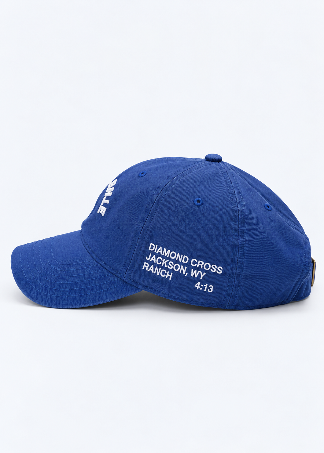 Varsity Blue | Diamond cross ranch dad caps