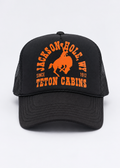 Black + Orange | Buckin Trucker