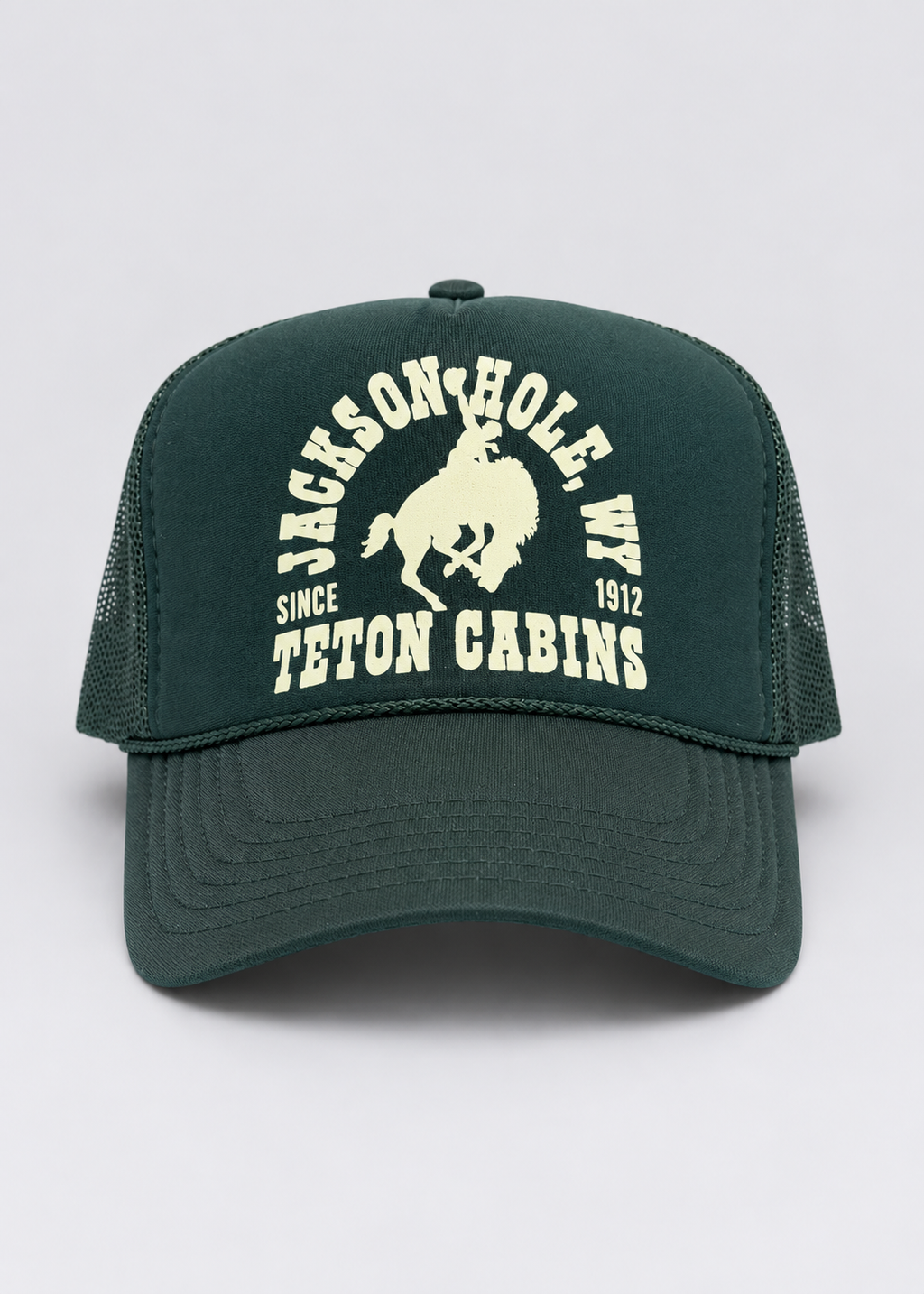 Forrest Green + Offwhite | Buckin Trucker