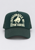 Forrest Green + Offwhite | Buckin Trucker