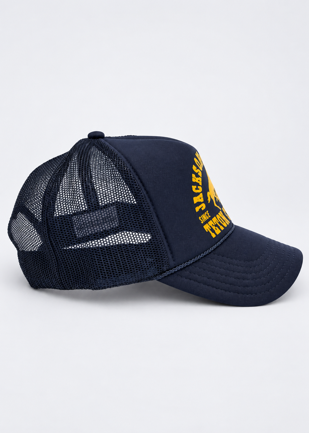 Navy + Yellow | Buckin Trucker