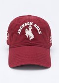 Burgundy | Diamond cross ranch dad caps