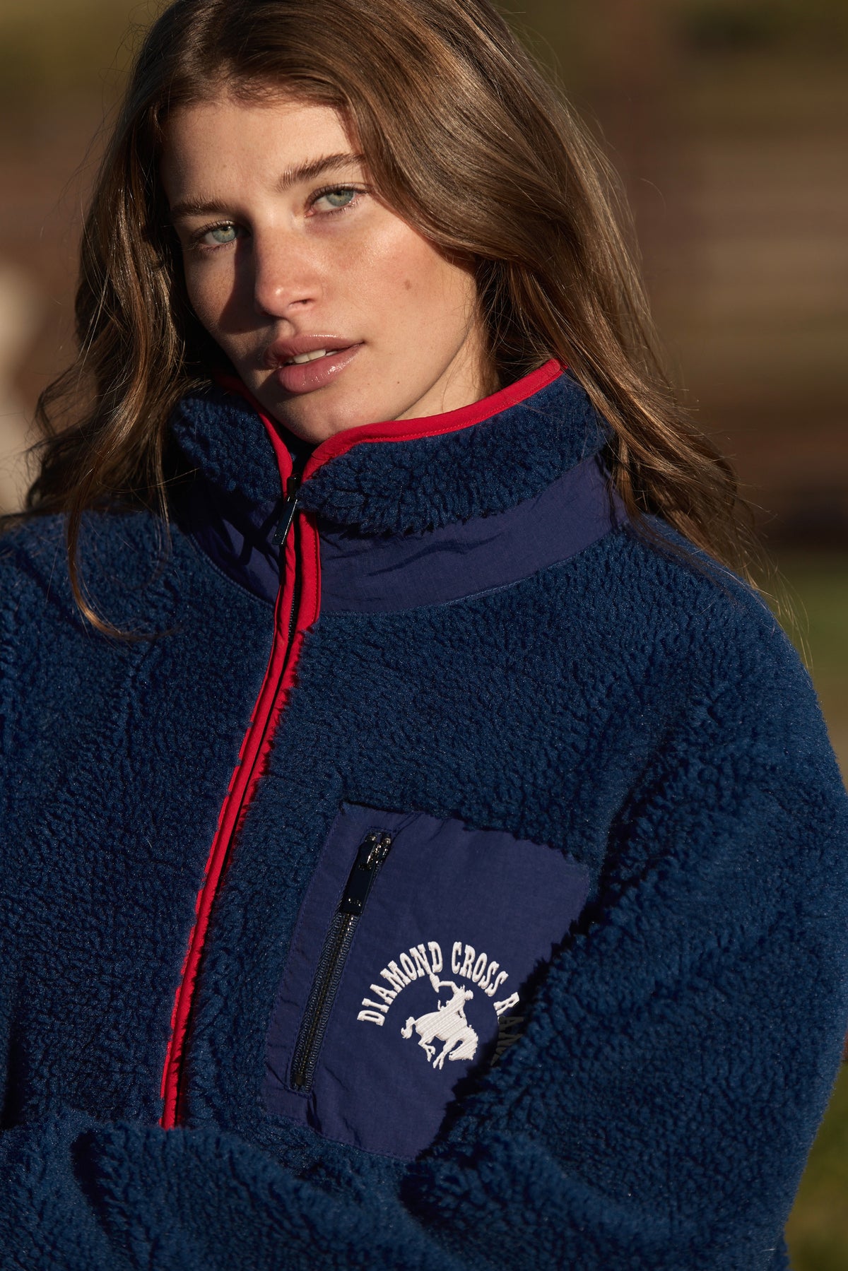 Wyoming Blue | Diamond Cross Classic Fleece
