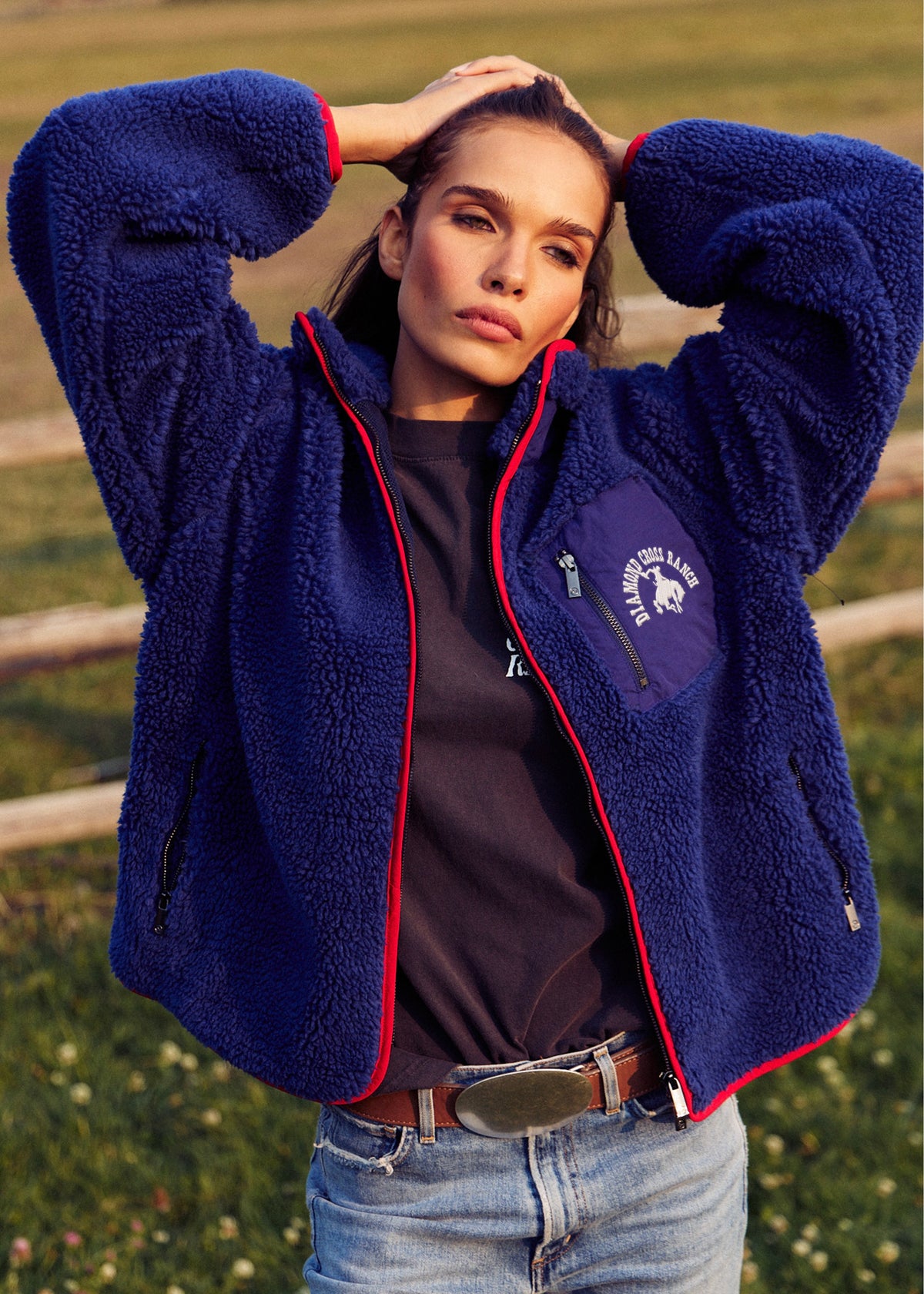 Wyoming Blue | Diamond Cross Classic Fleece