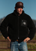 Midnight Black | Diamond Cross Classic Fleece