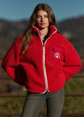 Maverick Red | Diamond Cross Classic Fleece