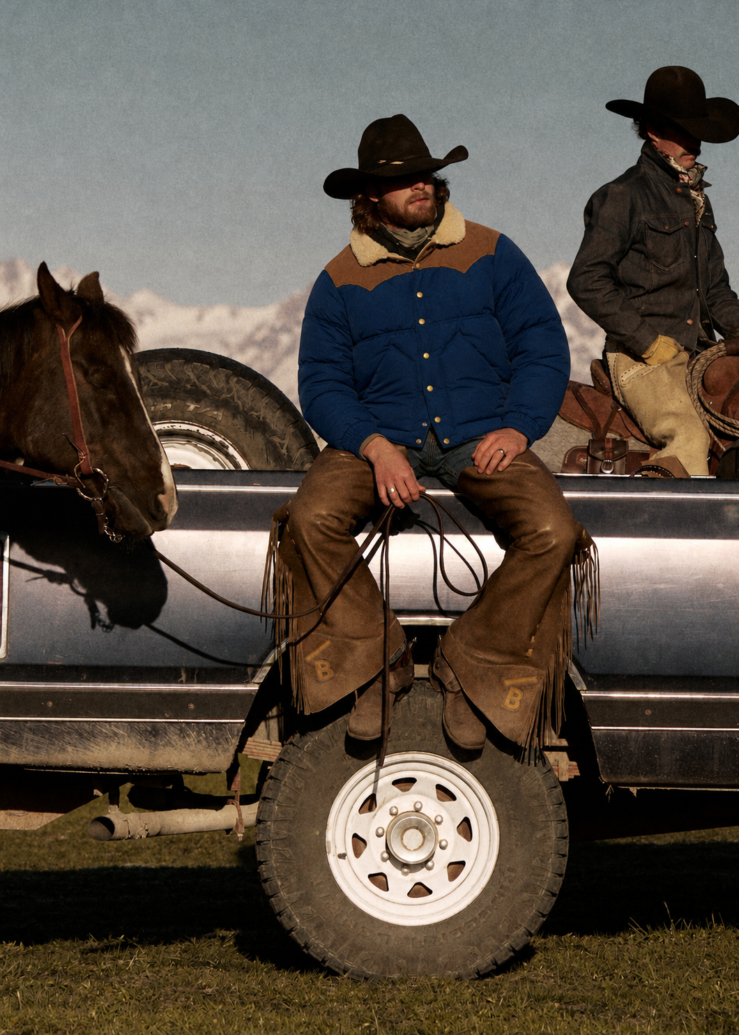 Teton Blue Puffer Jacket | The Icon Puffer