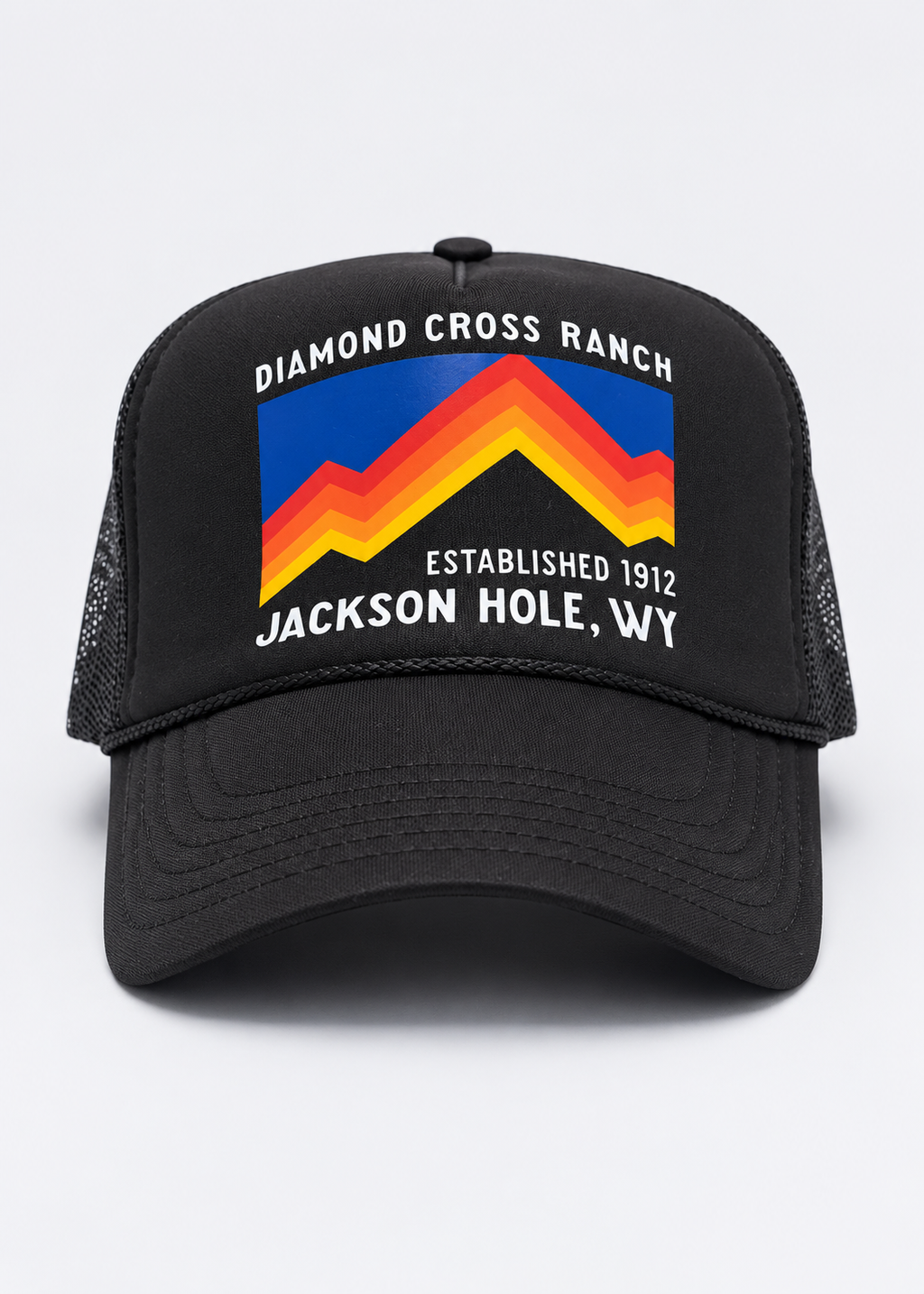 Black | Retro Trucker