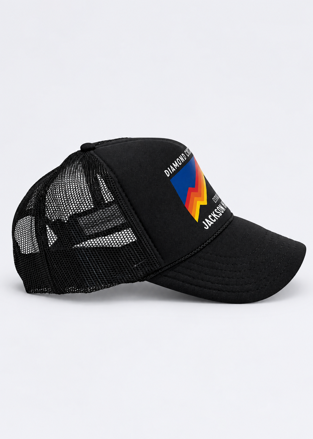 Black | Retro Trucker