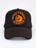 Black + Orange | Grizzly Trucker