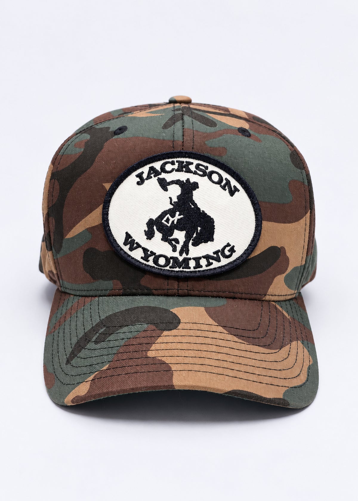 Army Camo + Navy Patch | Diamond Cross Ranch Camo Patch Hat