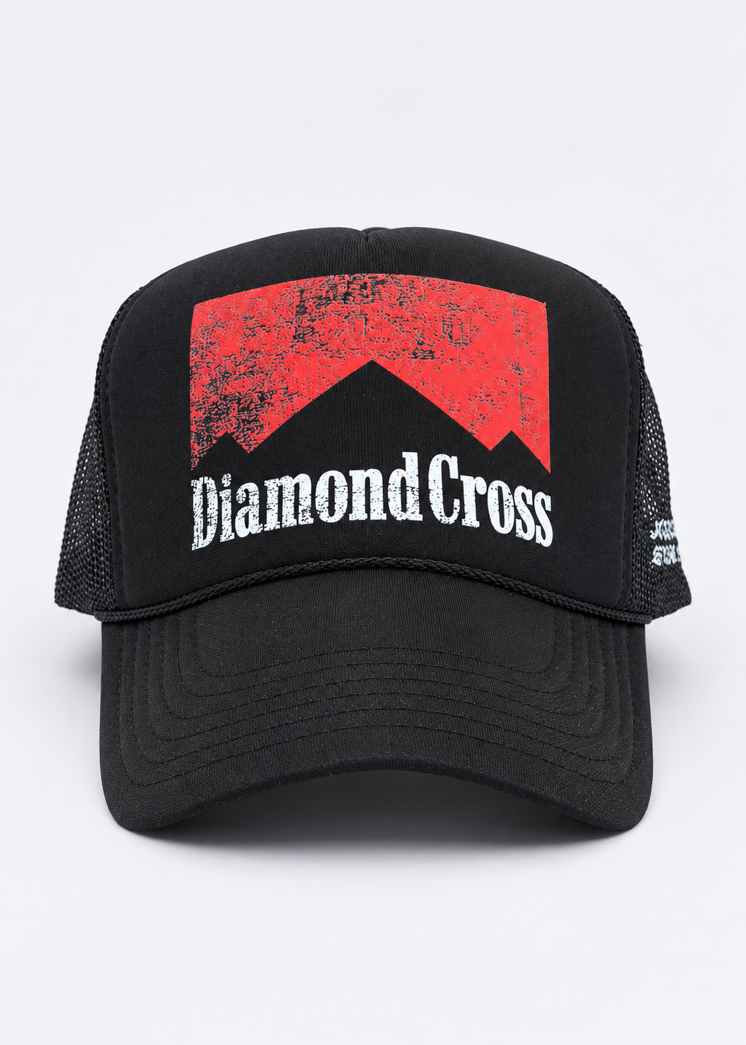 Black Cap & Red Logo | Cowboy Hat