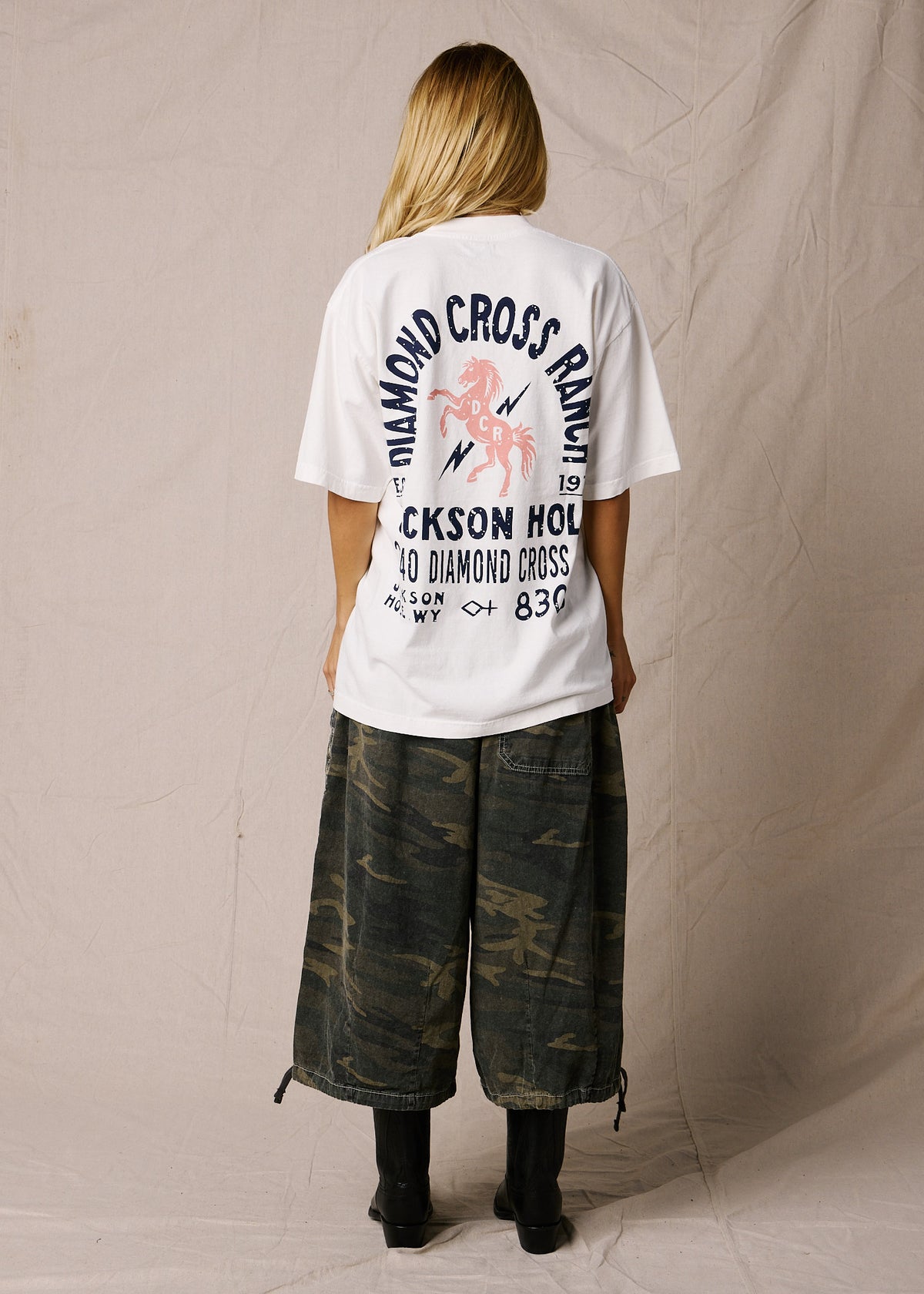 White | Address Tee