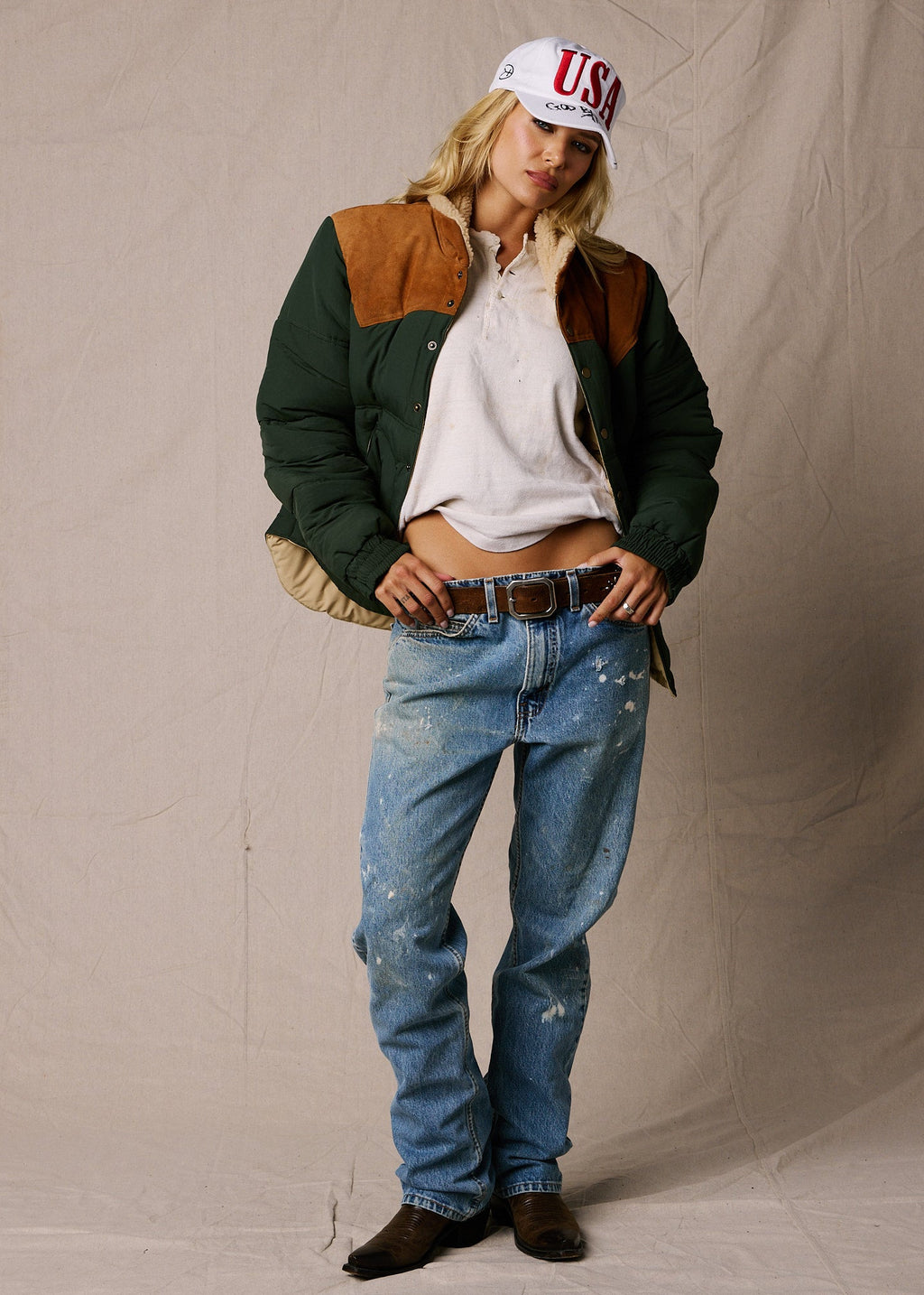 Timber Green Puffer Jacket | The Icon Puffer