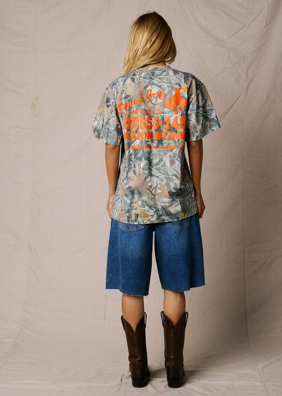Camo Address Tee