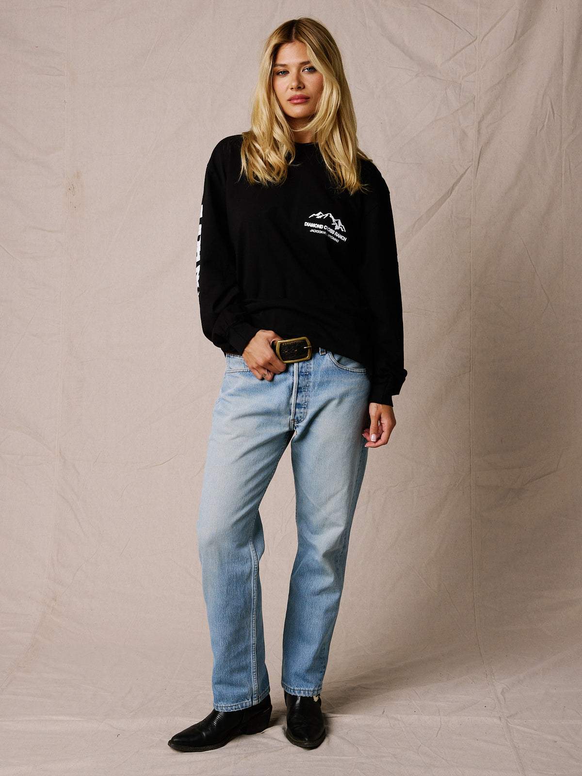 Black | Diamond Cross Ranch Trailblazer Longsleeve