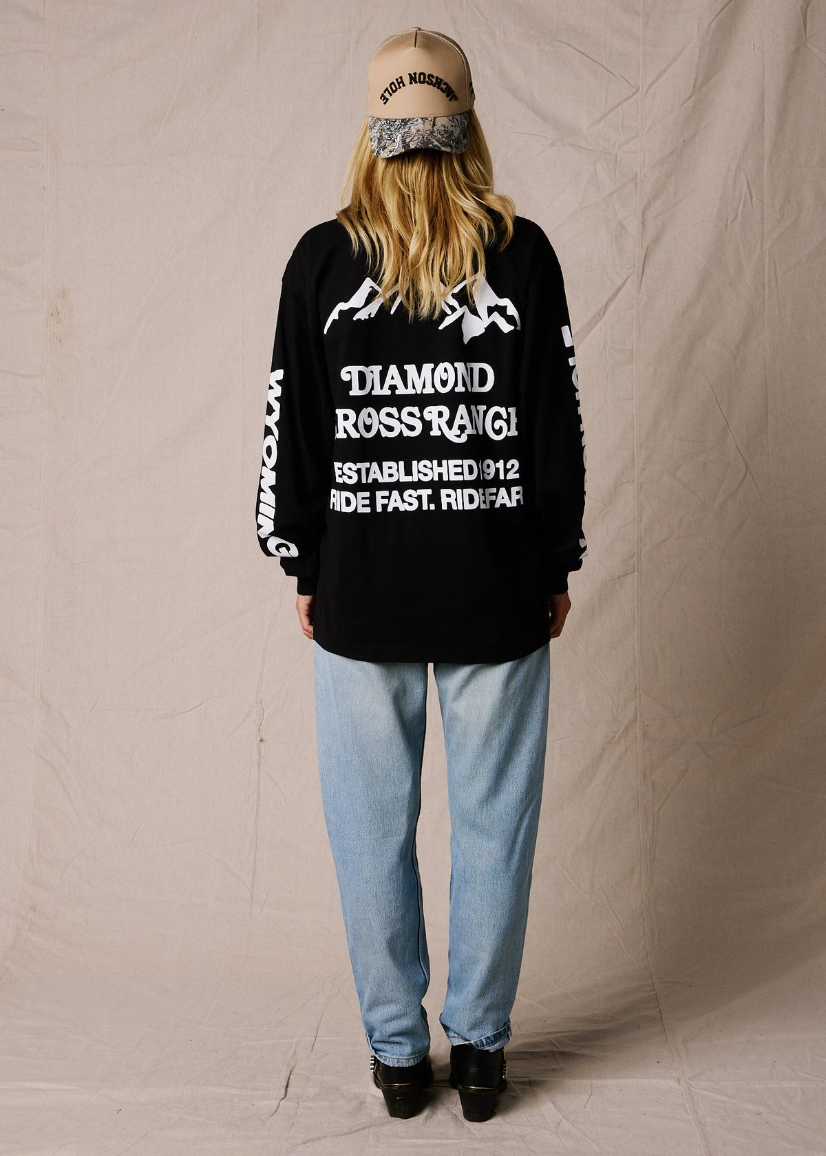 Black | Diamond Cross Ranch Trailblazer Longsleeve