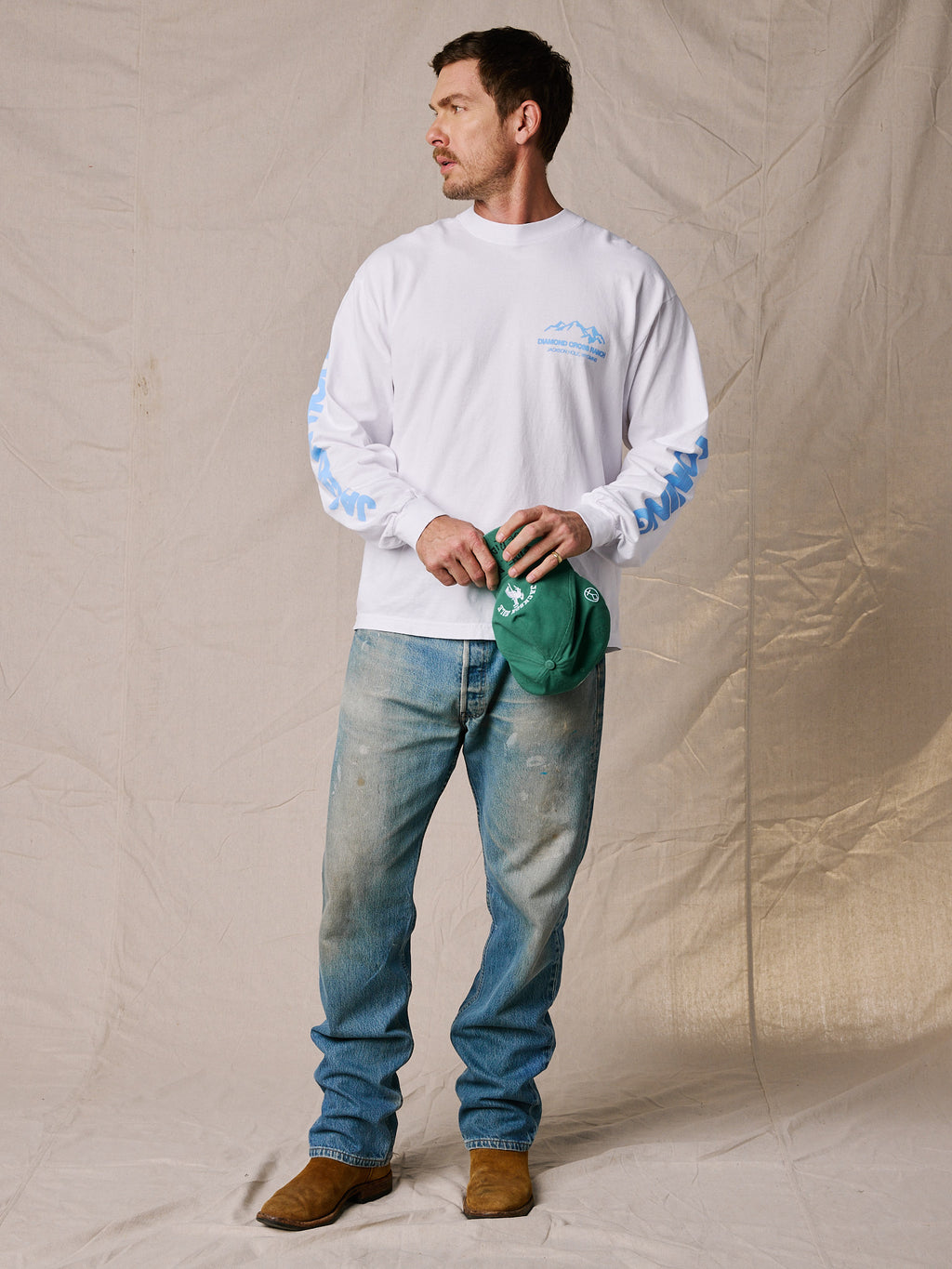 White | Trailblazer Longsleeve