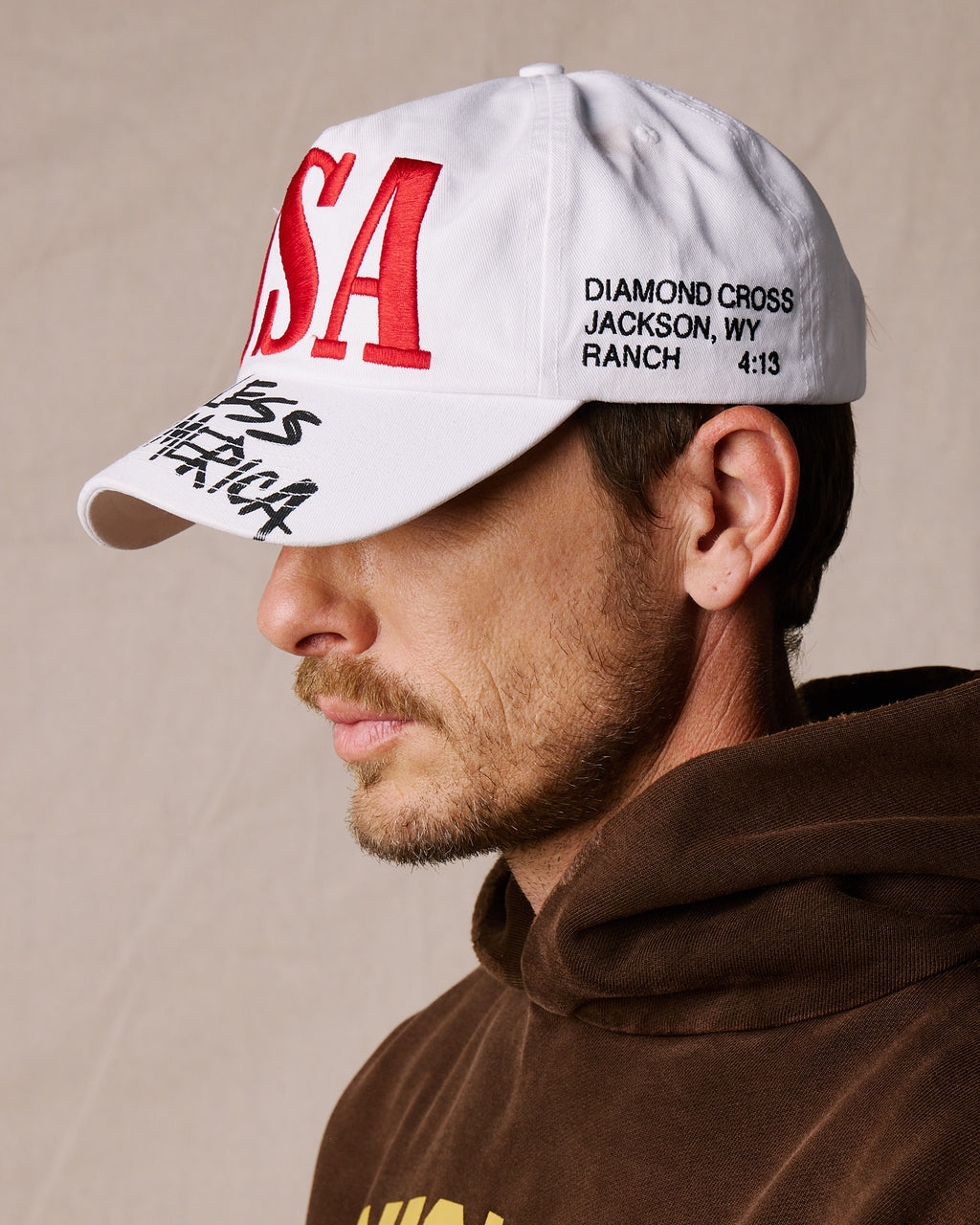 White USA | USA 250 Caps