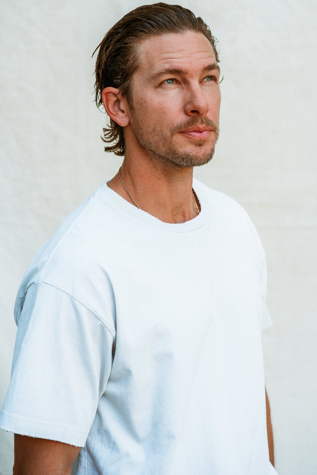 White | Diamond cross ranch core tees