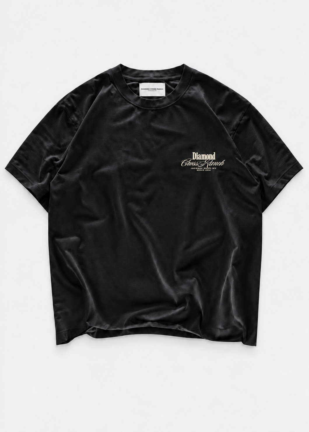 Black | Diamond Cross Flyin Horse Tee