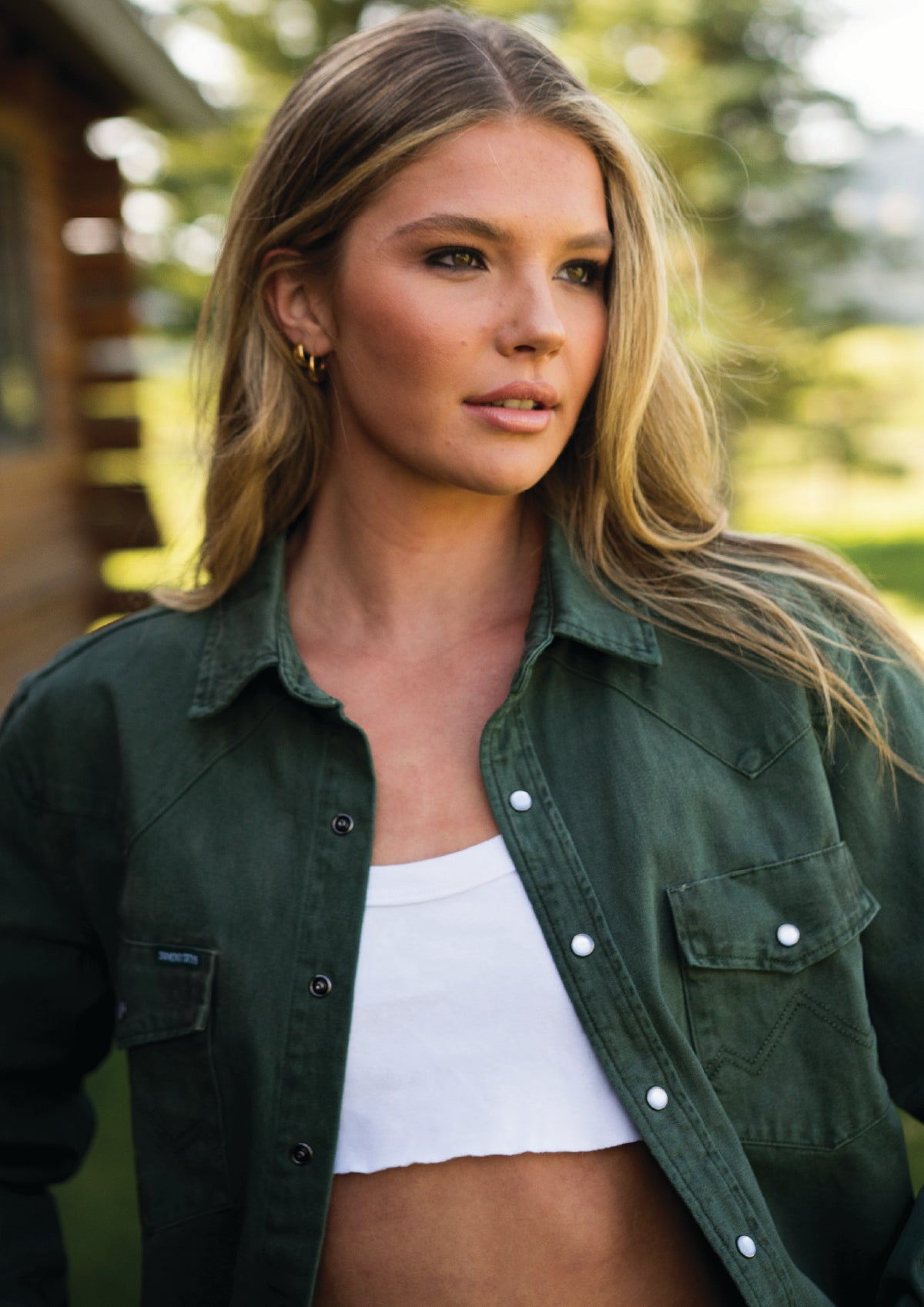 Sun Faded Forrest Green | Sun Faded Cowboy Shirts