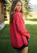 Sun Faded Red | Sun Faded Cowboy Shirts