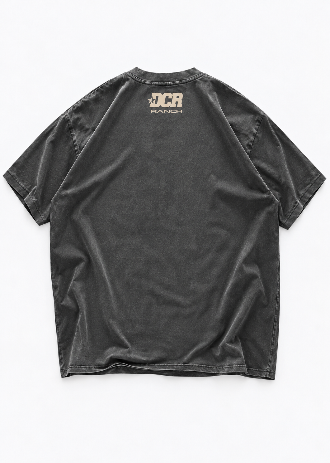 Faded Black | Diamond Cross Moto Tshirt Unisex